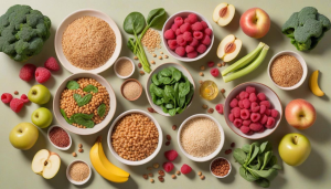 تصویری از انواع فیبر غذایی