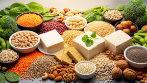 ظرفی حاوی پروتئین گیاهی