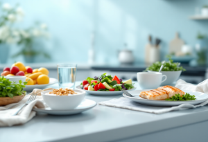 تصویری از یک حاوی غذاهای سالم